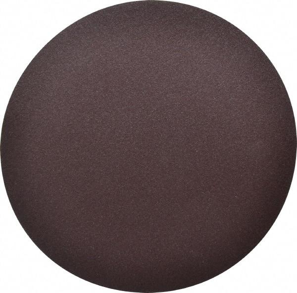 3M - 5" Diam, 220 Grit Aluminum Oxide Adhesive PSA Disc - Very Fine Grade, Maroon, J Weighted Backing, Flexible, Use with Random Orbital Sanders - Apex Tool & Supply