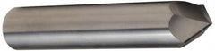 Accupro - 3/4" Diam 2 Flute Double End Solid Carbide Chamfer Mill - Apex Tool & Supply
