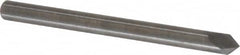 Accupro - 1/8" Diam 2 Flute Single End Solid Carbide Chamfer Mill - Apex Tool & Supply