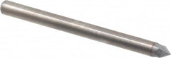 Accupro - 1/8" Diam 2 Flute Single End Solid Carbide Chamfer Mill - Apex Tool & Supply
