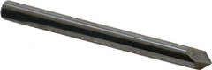 Accupro - 3/16" Diam 2 Flute Single End Solid Carbide Chamfer Mill - Apex Tool & Supply