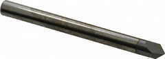 Accupro - 3/16" Diam 2 Flute Single End Solid Carbide Chamfer Mill - Apex Tool & Supply