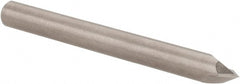 Accupro - 1/4" Diam 2 Flute Single End Solid Carbide Chamfer Mill - Apex Tool & Supply