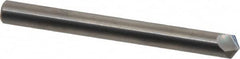 Accupro - 1/4" Diam 2 Flute Single End Solid Carbide Chamfer Mill - Apex Tool & Supply