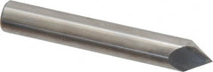 Accupro - 3/8" Diam 2 Flute Single End Solid Carbide Chamfer Mill - Apex Tool & Supply