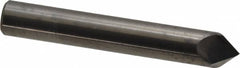 Accupro - 3/8" Diam 2 Flute Single End Solid Carbide Chamfer Mill - Apex Tool & Supply