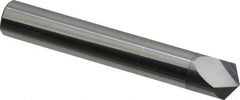 Accupro - 3/8" Diam 2 Flute Single End Solid Carbide Chamfer Mill - Apex Tool & Supply
