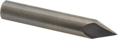 Accupro - 1/2" Diam 2 Flute Single End Solid Carbide Chamfer Mill - Apex Tool & Supply