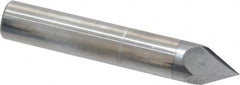 Accupro - 1/2" Diam 2 Flute Single End Solid Carbide Chamfer Mill - Apex Tool & Supply