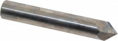 Accupro - 1/2" Diam 2 Flute Single End Solid Carbide Chamfer Mill - Apex Tool & Supply