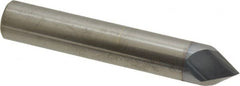 Accupro - 1/2" Diam 2 Flute Single End Solid Carbide Chamfer Mill - Apex Tool & Supply