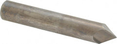 Accupro - 1/2" Diam 2 Flute Single End Solid Carbide Chamfer Mill - Apex Tool & Supply