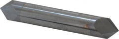 Accupro - 1/2" Diam 2 Flute Double End Solid Carbide Chamfer Mill - Apex Tool & Supply