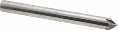 Accupro - 1/4" Diam 4 Flute Single End Solid Carbide Chamfer Mill - Apex Tool & Supply