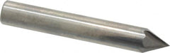 Accupro - 3/8" Diam 4 Flute Single End Solid Carbide Chamfer Mill - Apex Tool & Supply