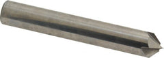 Accupro - 3/8" Diam 4 Flute Single End Solid Carbide Chamfer Mill - Apex Tool & Supply