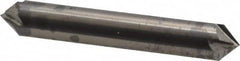 Accupro - 3/8" Diam 4 Flute Double End Solid Carbide Chamfer Mill - Apex Tool & Supply