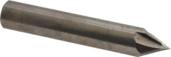 Accupro - 1/2" Diam 4 Flute Single End Solid Carbide Chamfer Mill - Apex Tool & Supply
