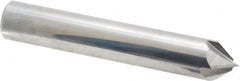 Accupro - 1/2" Diam 4 Flute Single End Solid Carbide Chamfer Mill - Apex Tool & Supply