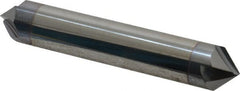 Accupro - 1/2" Diam 4 Flute Double End Solid Carbide Chamfer Mill - Apex Tool & Supply