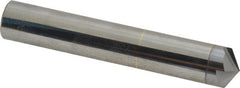 Accupro - 1/2" Diam 4 Flute Single End Solid Carbide Chamfer Mill - Apex Tool & Supply