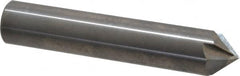 Accupro - 3/4" Diam 4 Flute Single End Solid Carbide Chamfer Mill - Apex Tool & Supply