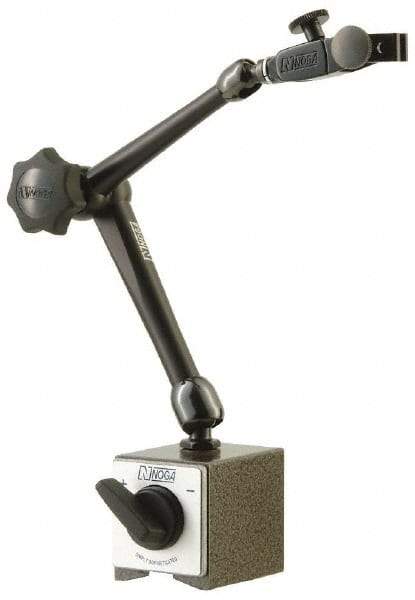 Noga - 0.001" Graduation, 0-100 Dial Reading, Indicator & Base Kit - 2-9/32" Dial Diam - Apex Tool & Supply