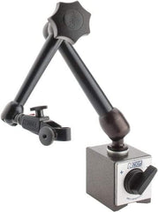 Noga - 175 Lb Magnetic Force, Fine Adjustment Indicator Positioner & Holder with Base - Articulated Arm, Rectangular Base, 55mm Base Height, 60mm Base Length, 50mm Base Width - Apex Tool & Supply