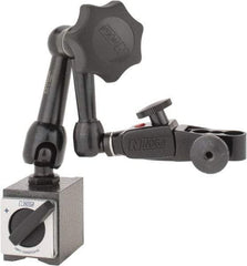 Noga - 70 Lb Magnetic Force, Fine Adjustment Indicator Positioner & Holder with Base - Articulated Arm, Rectangular Base, 35mm Base Height, 40mm Base Length, 30mm Base Width - Apex Tool & Supply