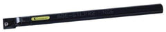 Kennametal - 23.62mm Min Bore Diam, 10" OAL, 3/4" Shank Diam, A-STLP Indexable Boring Bar - TP.. Insert, Screw Holding Method - Apex Tool & Supply
