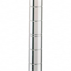 Metro - 1" Wide x 63" High x 1" Long Open Shelving Stationary Shelving Post - Apex Tool & Supply