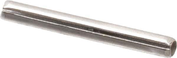 Value Collection - 1/16" Diam x 9/16" Long Slotted Spring Pin - Grade 18-8 Stainless Steel - Apex Tool & Supply