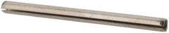 Value Collection - 1/16" Diam x 15/16" Long Slotted Spring Pin - Grade 18-8 Stainless Steel - Apex Tool & Supply
