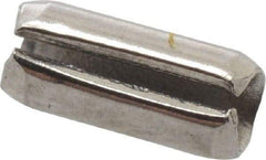 Value Collection - 5/64" Diam x 3/16" Long Slotted Spring Pin - Grade 18-8 Stainless Steel - Apex Tool & Supply