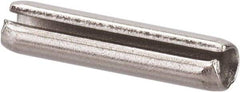 Value Collection - 5/64" Diam x 3/8" Long Slotted Spring Pin - Grade 18-8 Stainless Steel - Apex Tool & Supply
