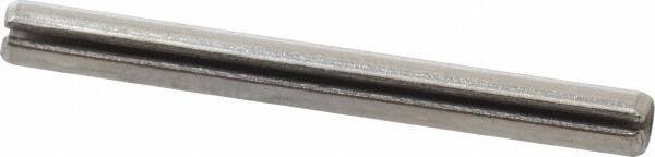 Value Collection - 5/64" Diam x 13/16" Long Slotted Spring Pin - Grade 18-8 Stainless Steel - Apex Tool & Supply