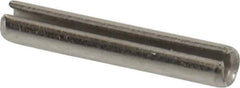 Value Collection - 3/32" Diam x 9/16" Long Slotted Spring Pin - Grade 18-8 Stainless Steel - Apex Tool & Supply