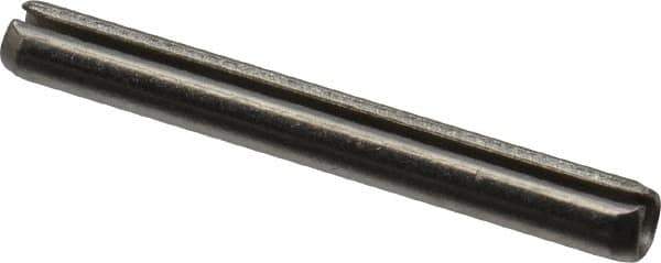 Value Collection - 3/32" Diam x 13/16" Long Slotted Spring Pin - Grade 18-8 Stainless Steel - Apex Tool & Supply
