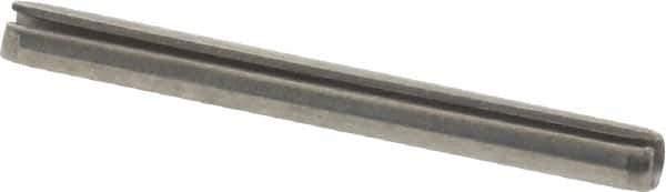 Value Collection - 3/32" Diam x 1" Long Slotted Spring Pin - Grade 18-8 Stainless Steel - Apex Tool & Supply