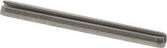 Value Collection - 3/32" Diam x 1" Long Slotted Spring Pin - Grade 18-8 Stainless Steel - Apex Tool & Supply