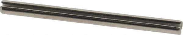 Value Collection - 3/32" Diam x 1-1/4" Long Slotted Spring Pin - Grade 18-8 Stainless Steel - Apex Tool & Supply