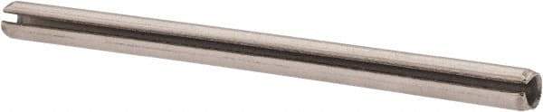 Value Collection - 3/32" Diam x 1-1/2" Long Slotted Spring Pin - Grade 18-8 Stainless Steel - Apex Tool & Supply