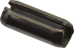 Value Collection - 1/8" Diam x 5/16" Long Slotted Spring Pin - Grade 18-8 Stainless Steel - Apex Tool & Supply
