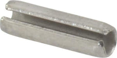 Value Collection - 1/8" Diam x 7/16" Long Slotted Spring Pin - Grade 18-8 Stainless Steel - Apex Tool & Supply