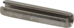 Value Collection - 1/8" Diam x 9/16" Long Slotted Spring Pin - Grade 18-8 Stainless Steel - Apex Tool & Supply
