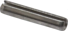 Value Collection - 1/8" Diam x 5/8" Long Slotted Spring Pin - Grade 18-8 Stainless Steel - Apex Tool & Supply
