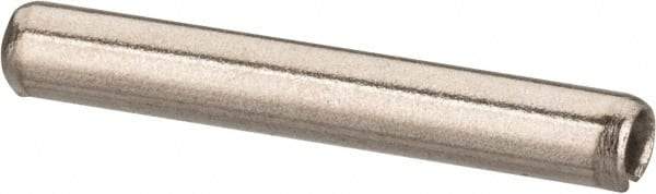 Value Collection - 1/8" Diam x 7/8" Long Slotted Spring Pin - Grade 18-8 Stainless Steel - Apex Tool & Supply