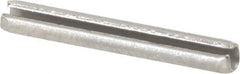 Value Collection - 1/8" Diam x 15/16" Long Slotted Spring Pin - Grade 18-8 Stainless Steel - Apex Tool & Supply