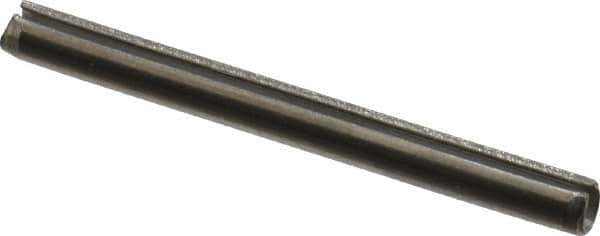 Value Collection - 1/8" Diam x 1-3/8" Long Slotted Spring Pin - Grade 18-8 Stainless Steel - Apex Tool & Supply
