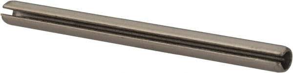 Value Collection - 1/8" Diam x 1-5/8" Long Slotted Spring Pin - Grade 18-8 Stainless Steel - Apex Tool & Supply